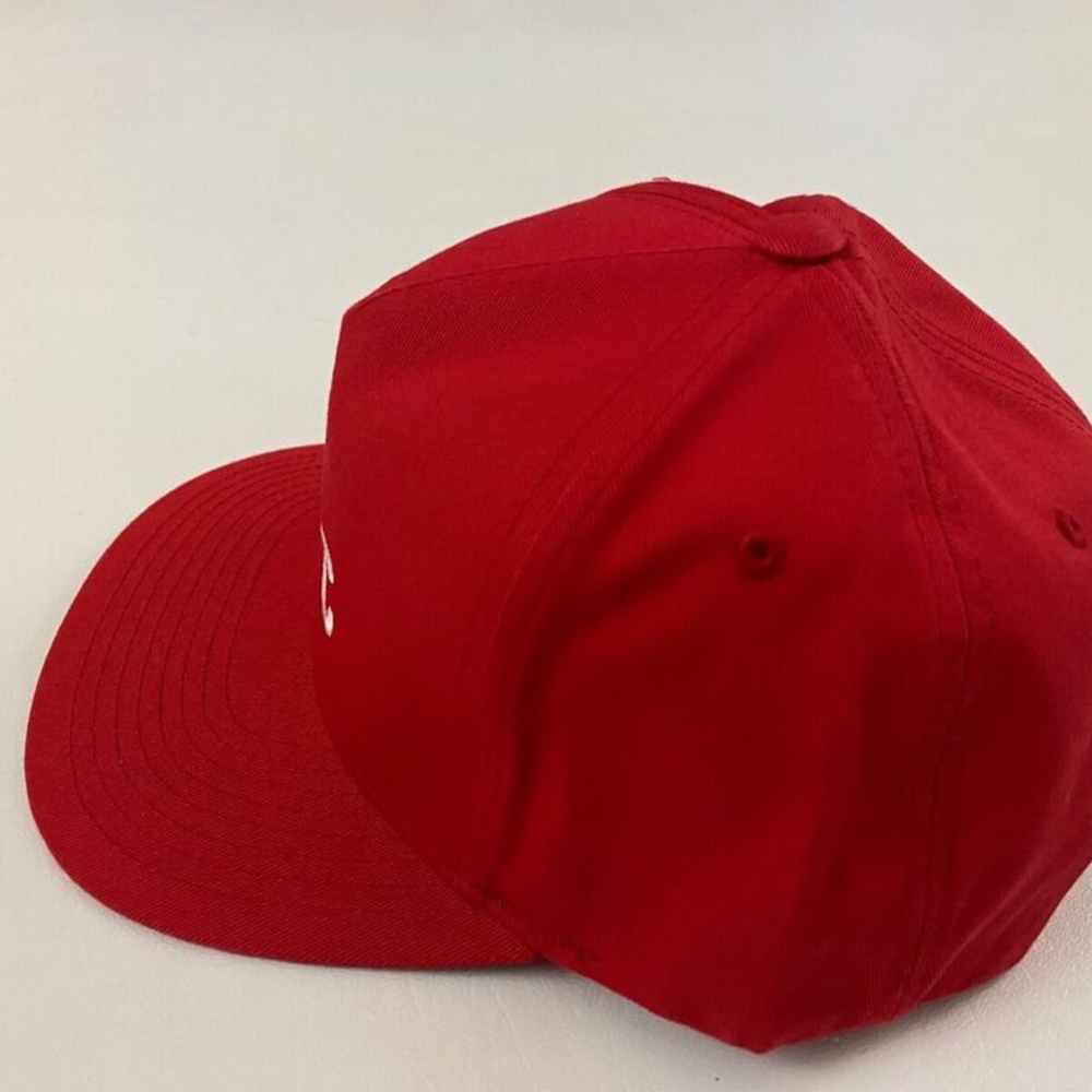New Commonwealth For the Greater Good Red Adjustable Snapback Hat One Size - Picture 2 of 10
